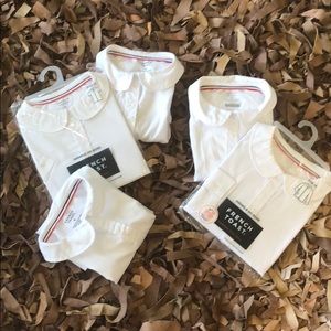 Size 12 school Uniform shirt bundle!
